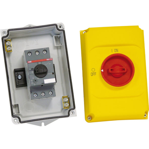 Boîtier sectionneur magneto-thermique 1/1,6A