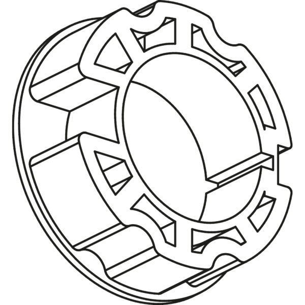 COURONNE FDC P. OGIVE 60mm ONDULEE(VEO)
