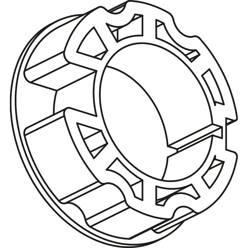 COURONNE FDC P. OGIVE 60mm ONDULEE(VEO)