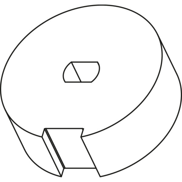 ADAPTATION P.TUBE ROND 70*1.5 mm