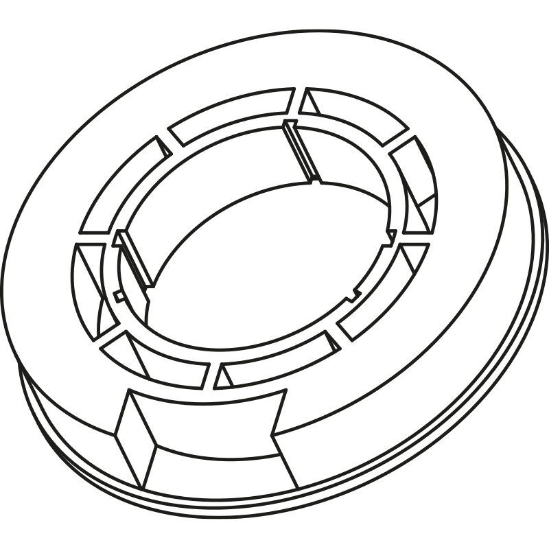 COURONNE FDC POUR TUBE DEPRAT 89 mm