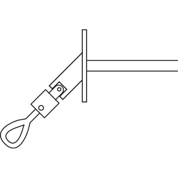 ARTICULATION 90 ° HEXAGONE 7