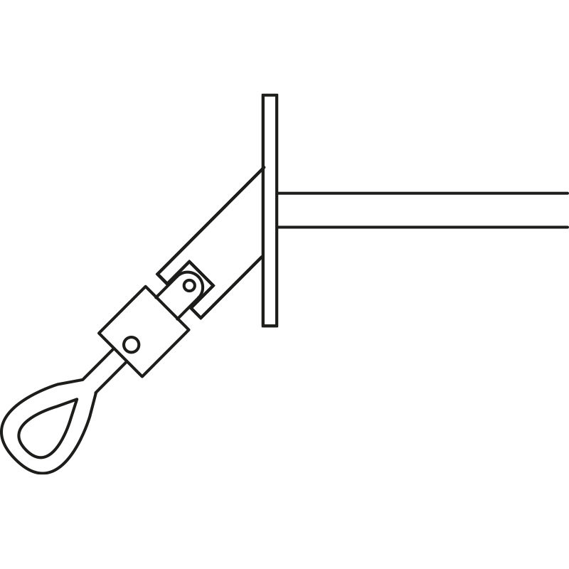 ARTICULATION 90 ° HEXAGONE 7