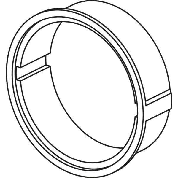 COURONNE FDC ROND 70mm - 59 mm-(ROLL)