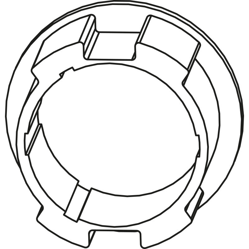COURONNE FDC POUR TUBE ZF 64(3+2 POINTS)