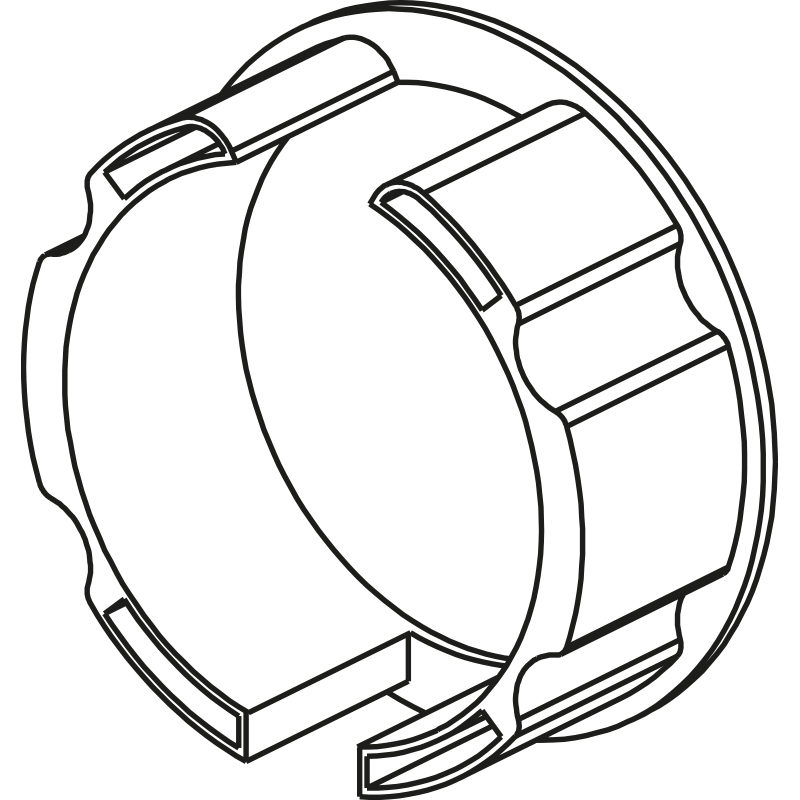 COURONNE FDC OGIVA DIAM: 85 -(ROLL)