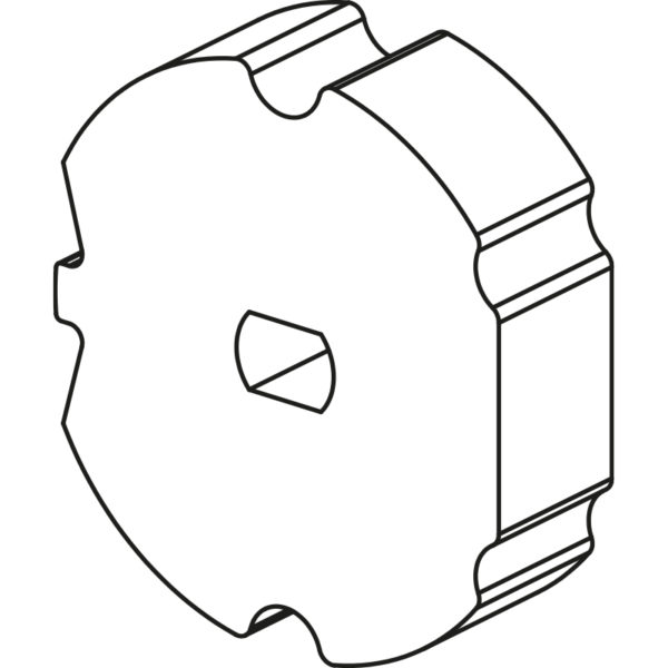ADAPTATION POUR TUBE ZF 80 -45 mm -