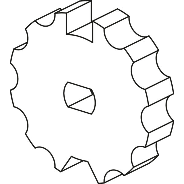 ADAPTATION TUBE OGIVA 70mm ( ALU )