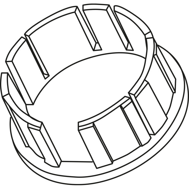 COURONNE POUR ROND Ø 40 ( VEO )