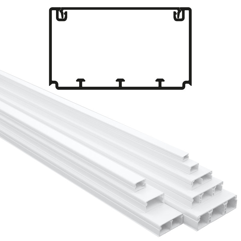 GOULOTTE 90X50 BLANC *** PRIX POUR 1 METRE**
