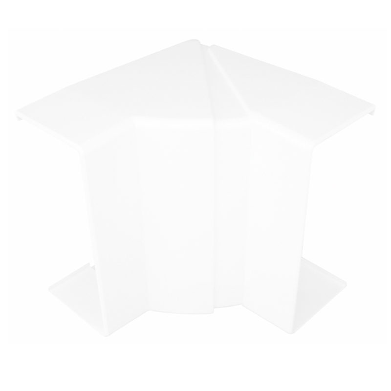 ANGLE INT VARIABLE P/GOULOTTE 90X50 BLANC