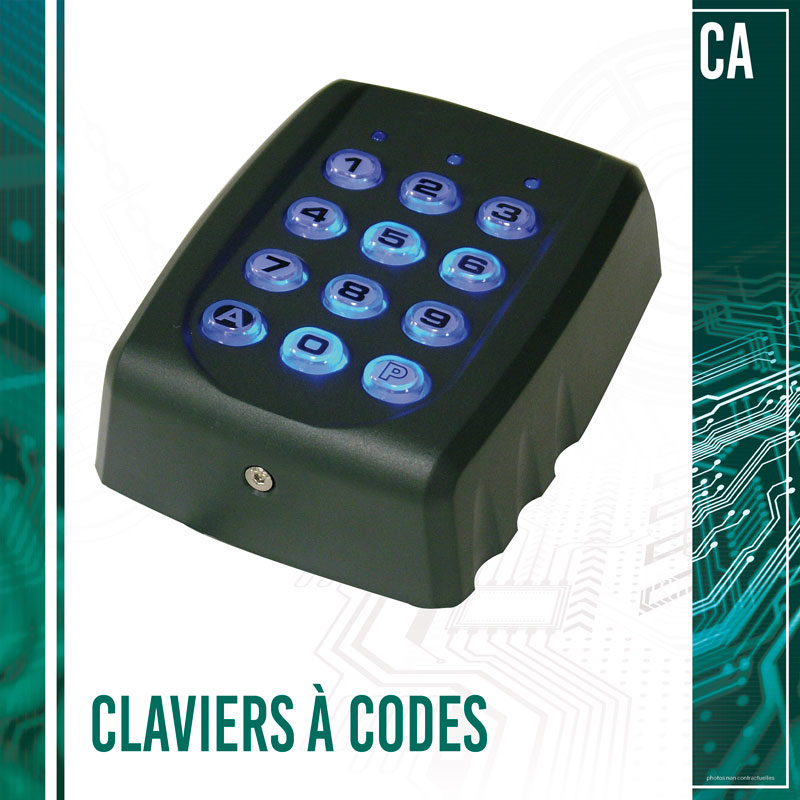 Claviers à codes (CA)
