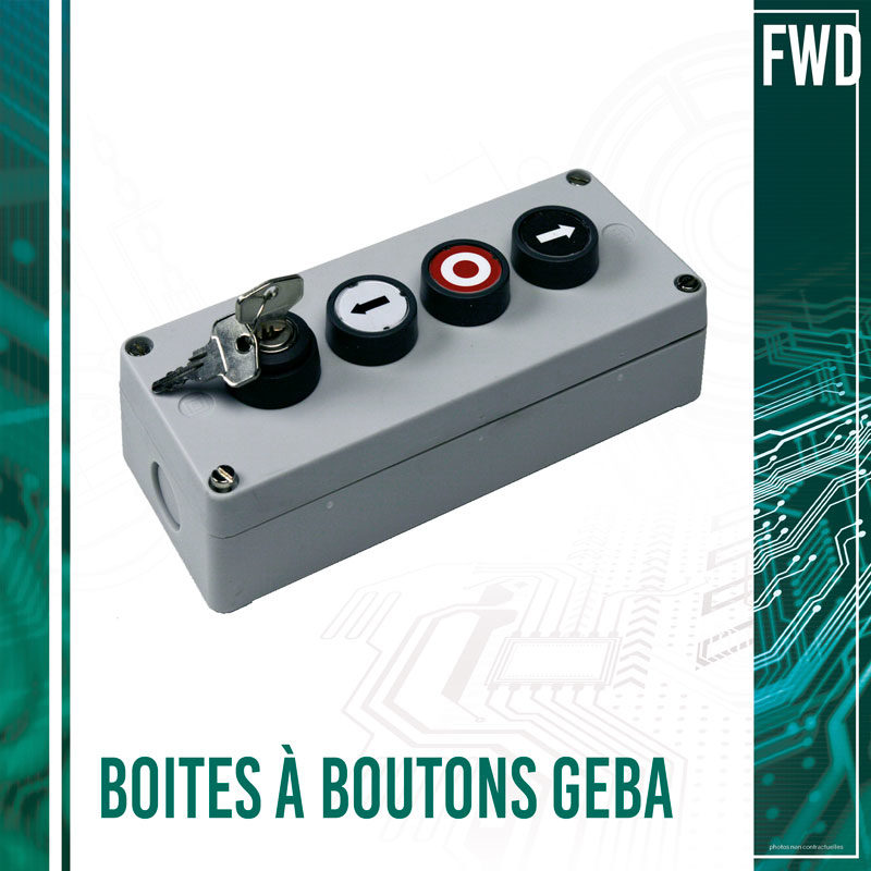 Boites à boutons GEBA (FWD)