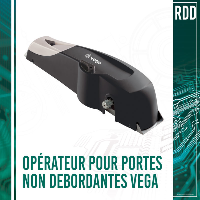 Opérateur pour portes non debordantes VEGA (RDD)