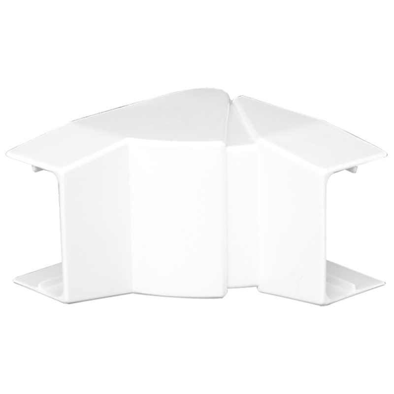 ANGLE INT VARIABLE P/GOULOTTE 40X16 BLANC