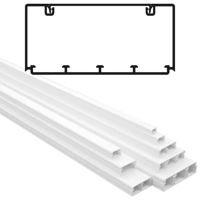 GOULOTTE 110X50 BLANC *** PRIX POUR 1 METRE**
