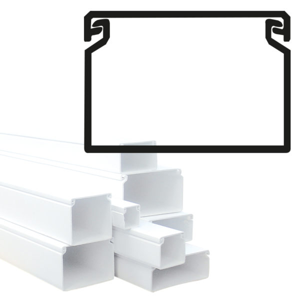 GOULOTTE 60X40 BLANC*** PRIX POUR 1 METRE**