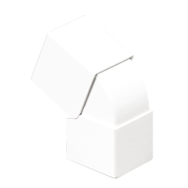 ANGLE EXT VARIABLE P/GOULOTTE 80X40 BLANC