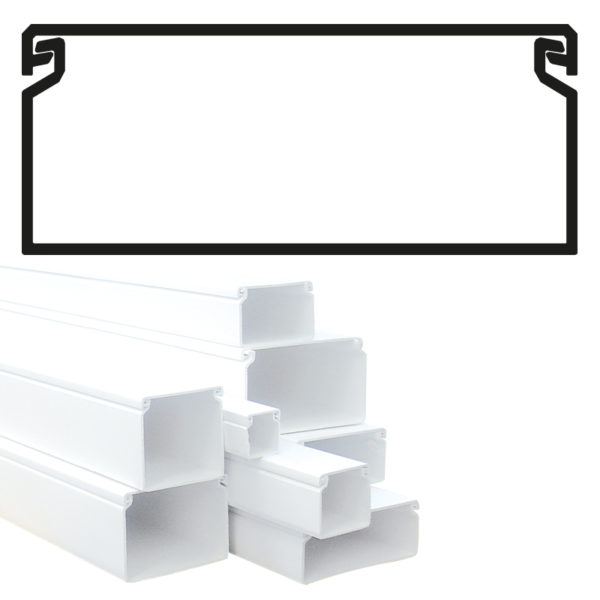 GOULOTTE 100X40 BLANC*** PRIX POUR 1 METRE**