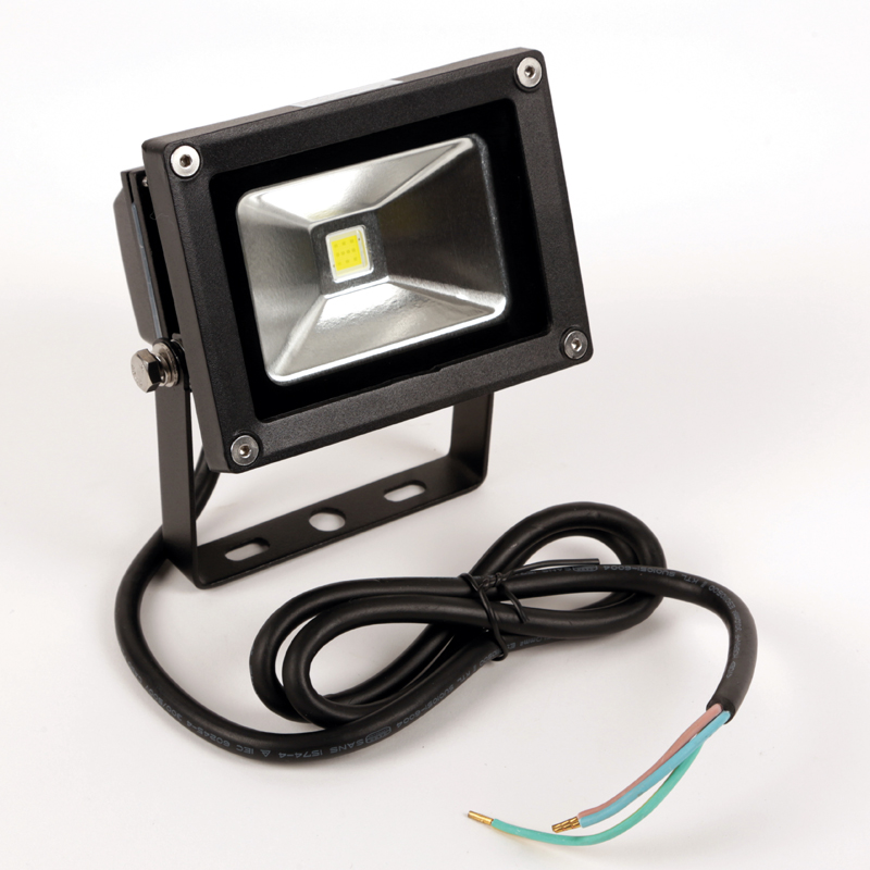 PROJECTEUR A LED 230V- 30W - NOIR+1 M CABLE