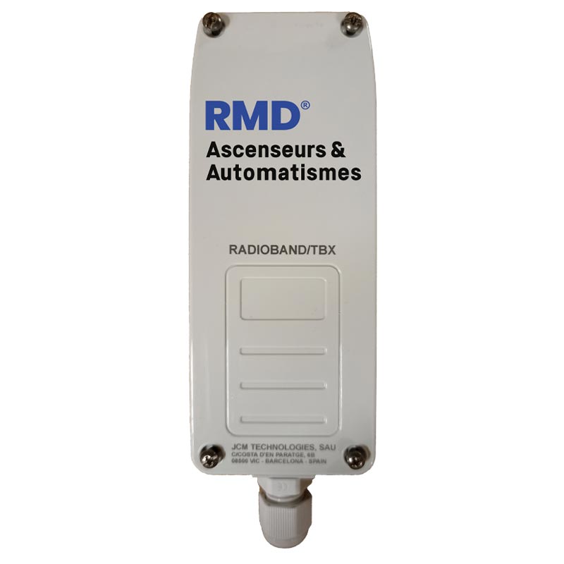 EMET.RADIO BANDE 868 MHz
SERIGRAPHIE RMD ASCENSEURS ET AUTOMATISMES