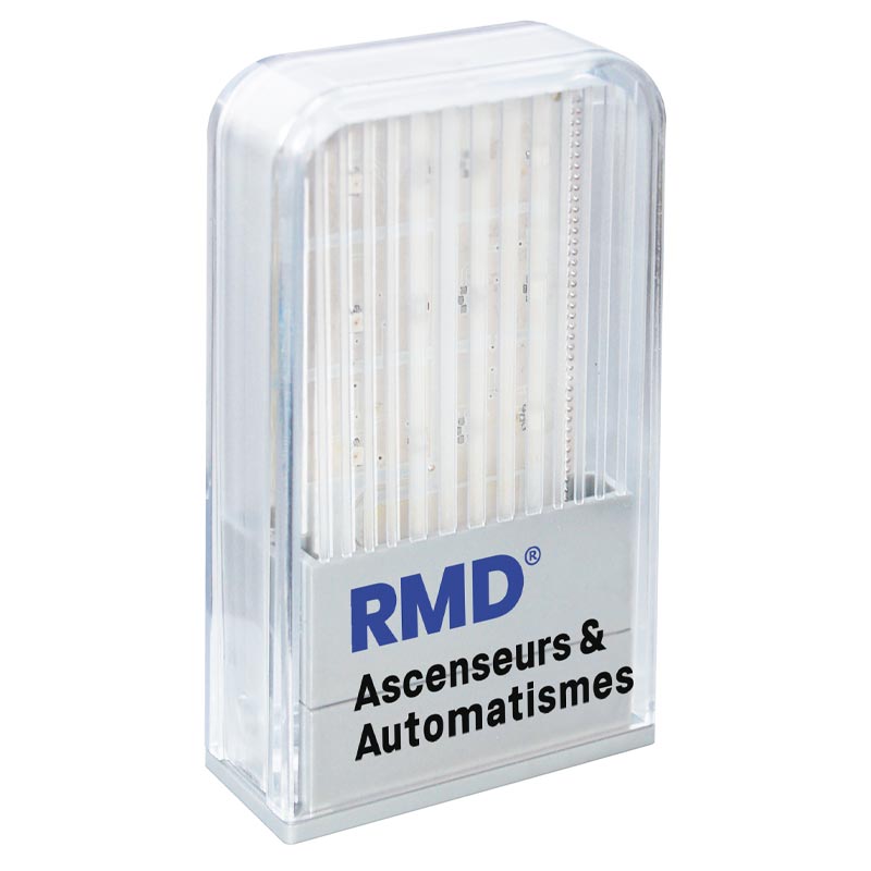 FEU LUMOS MULTITENSION
SERIGRAPHIE RMD ASCENSEURS ET AUTOMATISMES
