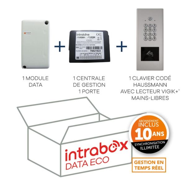 INTRABOX HAUSSMANN MAINS-LIBRES ARGENT