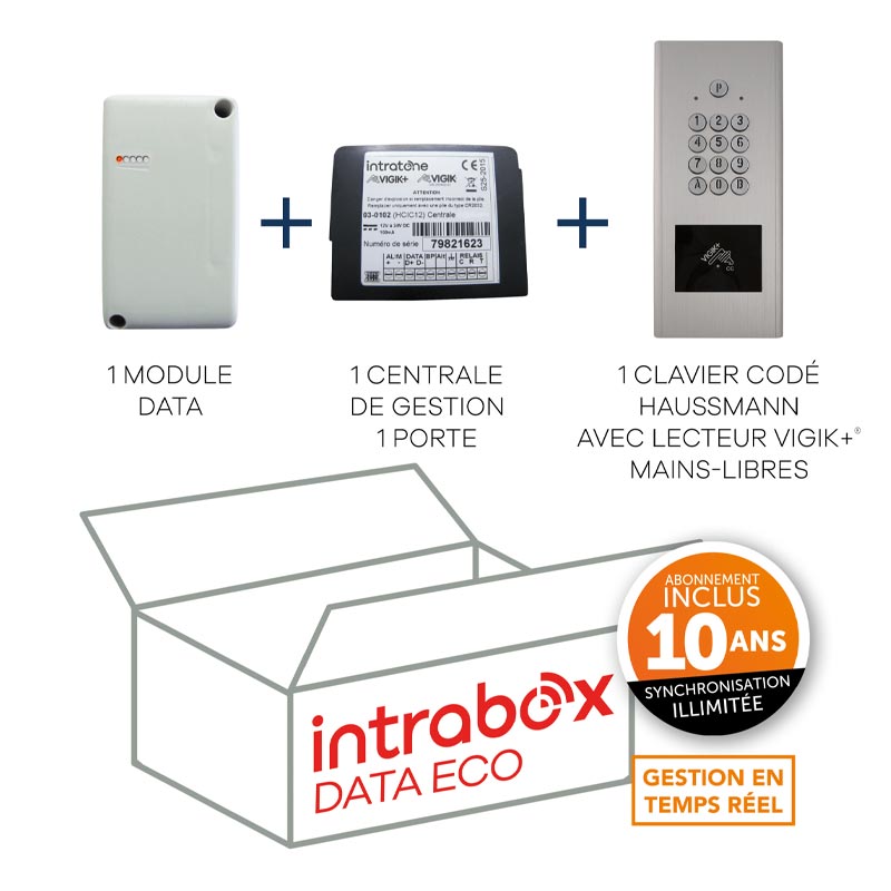 INTRABOX HAUSSMANN MAINS-LIBRES ARGENT