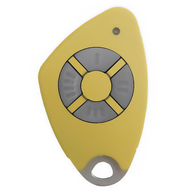 TÉLÉCOMMANDE 4 CANAUX JAUNE