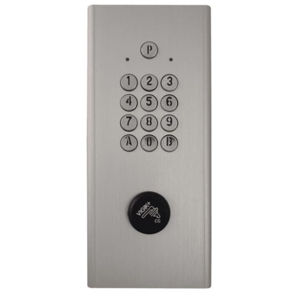CLAVIER CODE HAUSSMANN ARGENT