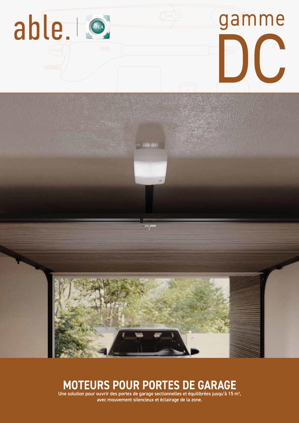 Gamme DC - Moteurs pour portes de garage