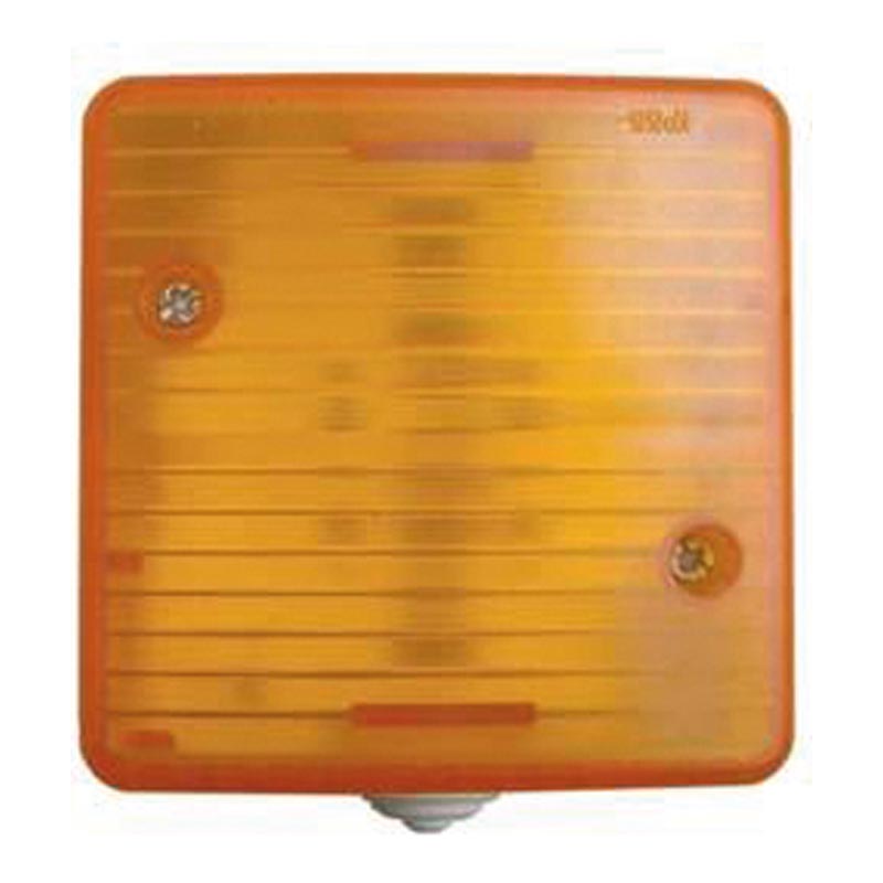 FEU ORANGE CARRE DE 70 mm SINDAUR