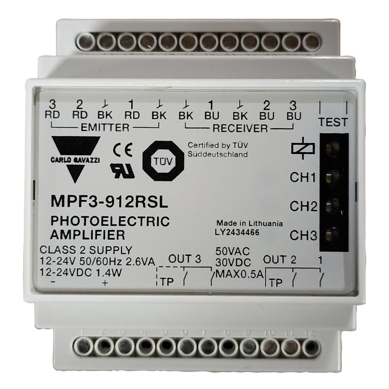 AMPLIFICATEUR 2 VOIES POUR CELLULE CLIP