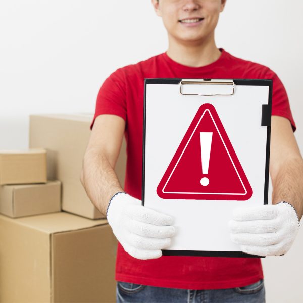 Vigilance lors de la réception de vos marchandises