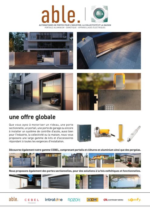 Présentation de la société able. | afca