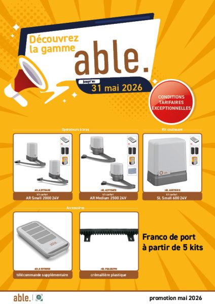 Promo Able Mai2026